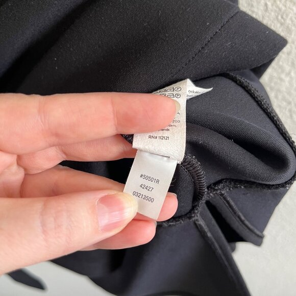 Spanx Womens AirEssentials TurtleNeck Black Pullover Sweatshirt Size Medium 505 - Picture 11 of 13